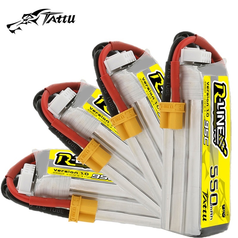 Drone Battery Li-Ion - อัพเกรด TATTU R-LINE 1.0 550mAh 11.1V