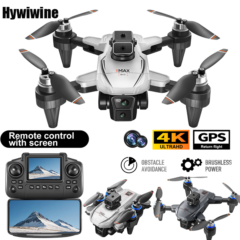 Drone Battery Charger - GPS RC Drone พร้อมหน้าจอ 4K Professional