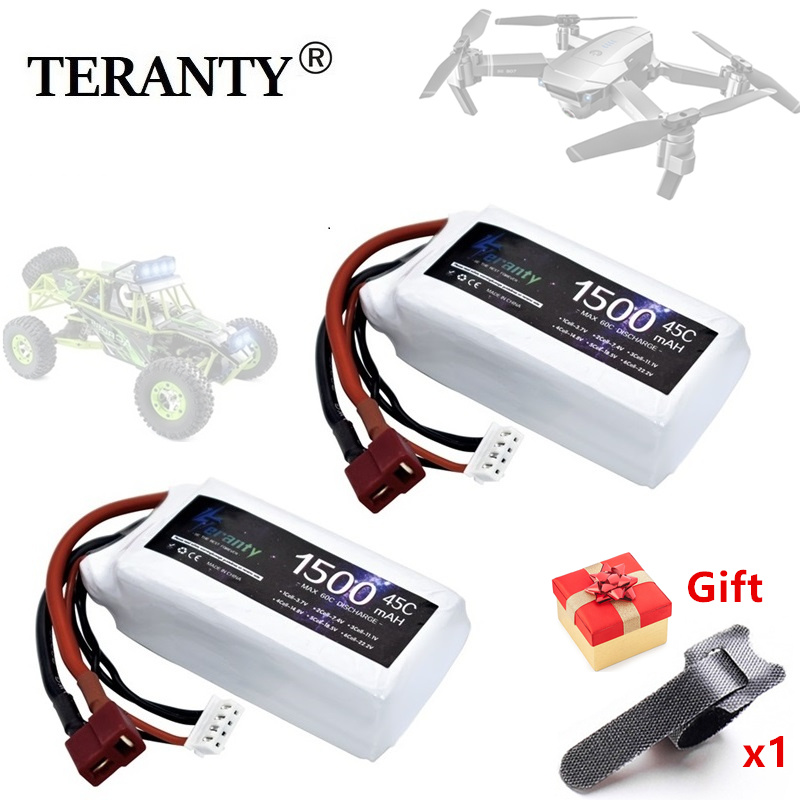 Drone Battery Li-Ion - TERANTY 3s 45C 11.1V 1500mah แบตเตอรี่ลิโพสำหรับรถ