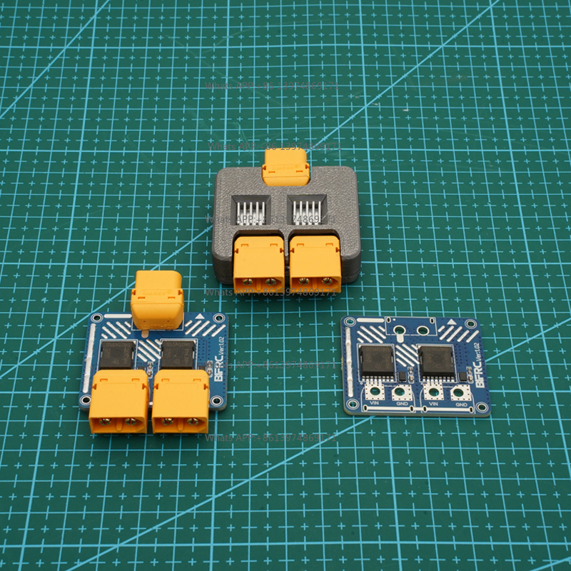 Drone Battery Parallel Board - 1 ชิ้น โมดูลแบตเตอรี่คู่แบบขนานกระแสสูง DC 5-100V พร้อมปลั๊ก