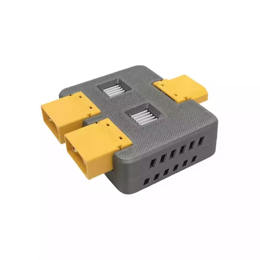 Drone Battery Parallel Board - โมดูลขยายแบตเตอรี่พอร์ต XT90 พร้อมไดโอดสองช่องสัญญาณและสวิตช์อัตโนมัติ สำหรับโมดูลขนานโดรน RC บอร์ดรวม