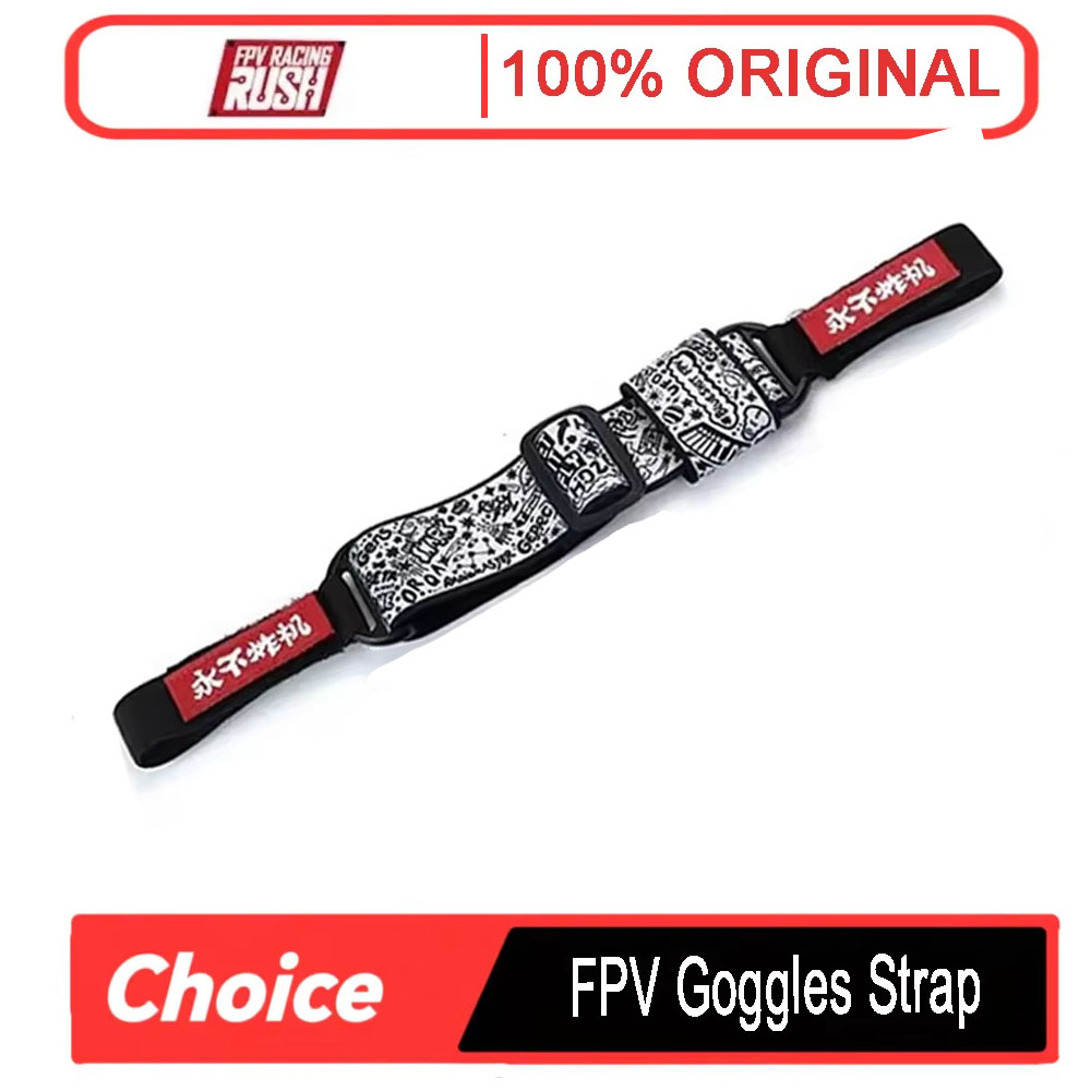 Drone Battery Strap - สายรัดแว่นตา FPV ปรับได้ ไม่เคยพัง | ที่เก็บแบตเตอรี่