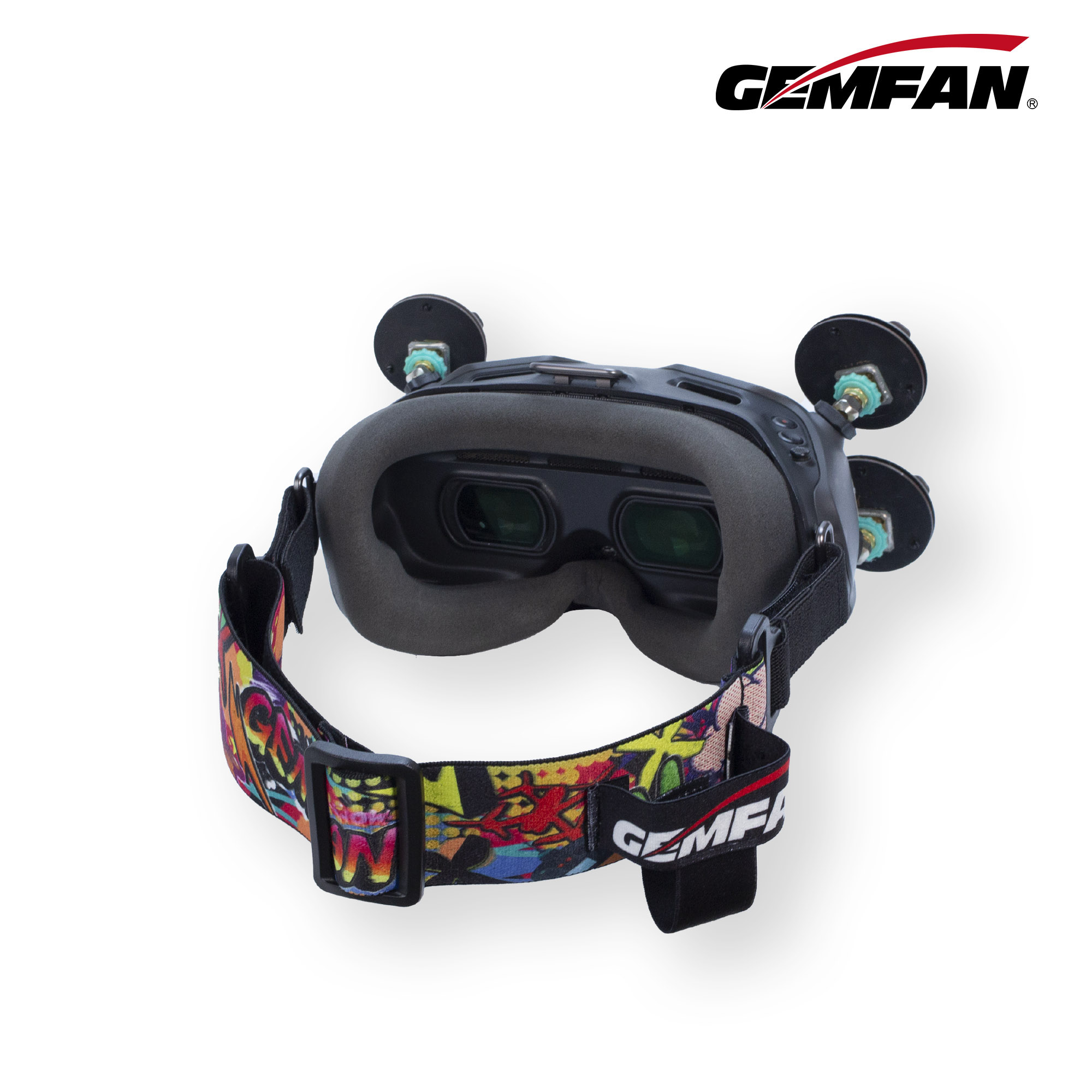 GEMFAN GOGGLE แบตเตอรี่ FPV แว - Drone Battery Strap บทวิจารณ์และราคา