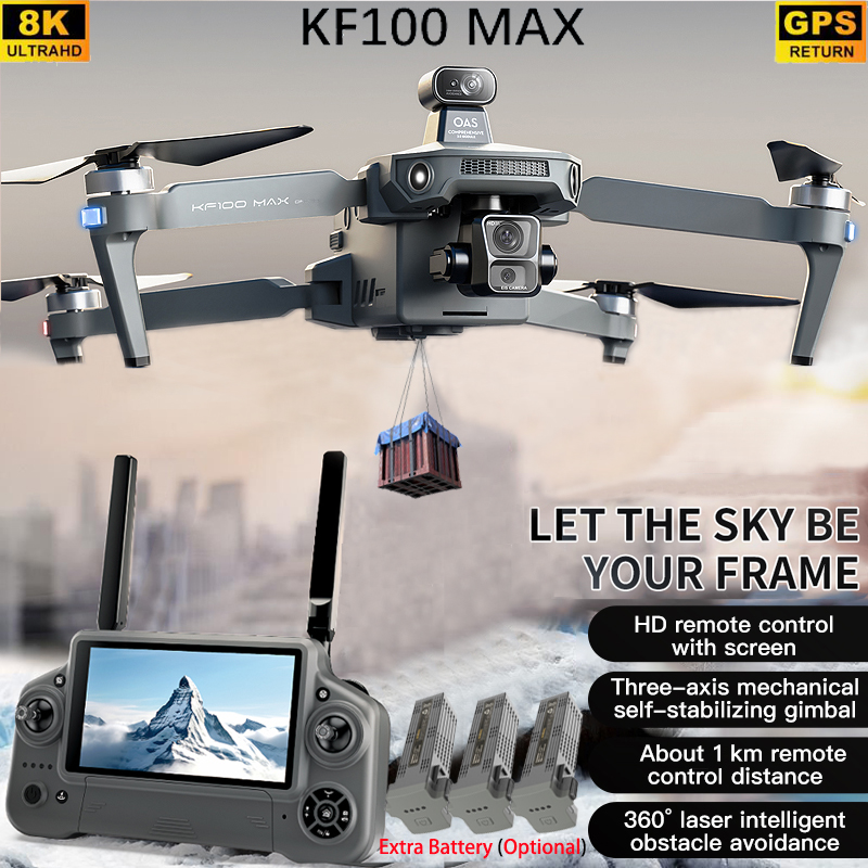 KF100 MAX GPS Drone 4K กล้อง 3 - Drone Battery Charger บทวิจารณ์และราคา