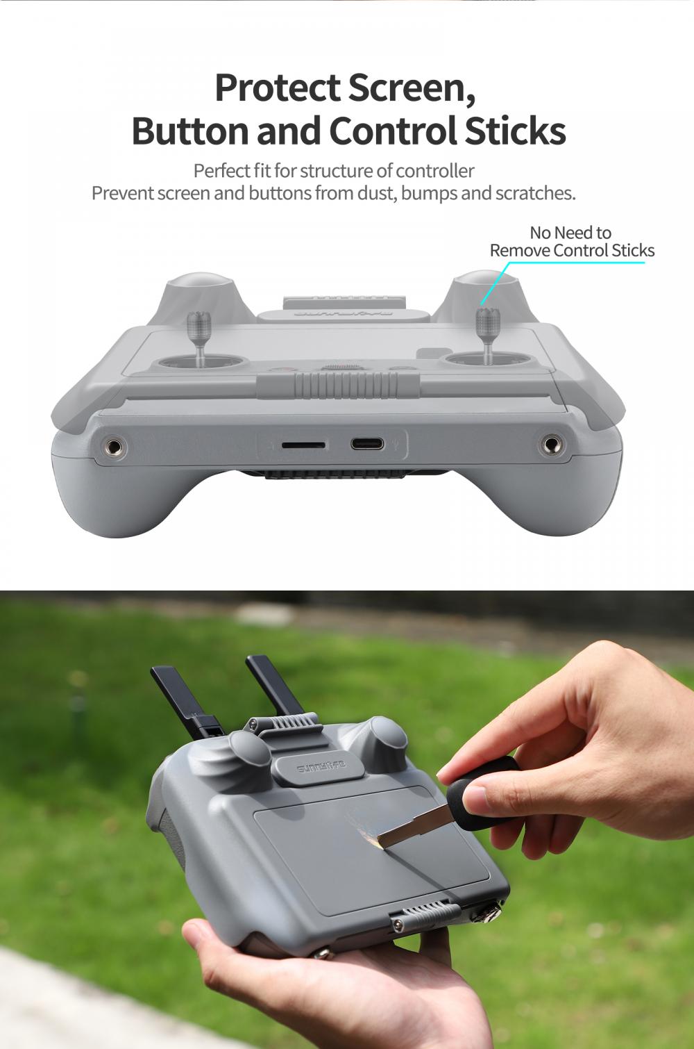 เปลือกป้องกันหน้าจอ บังแดด สำห - Dji Drone Mini 3 บทวิจารณ์และราคา