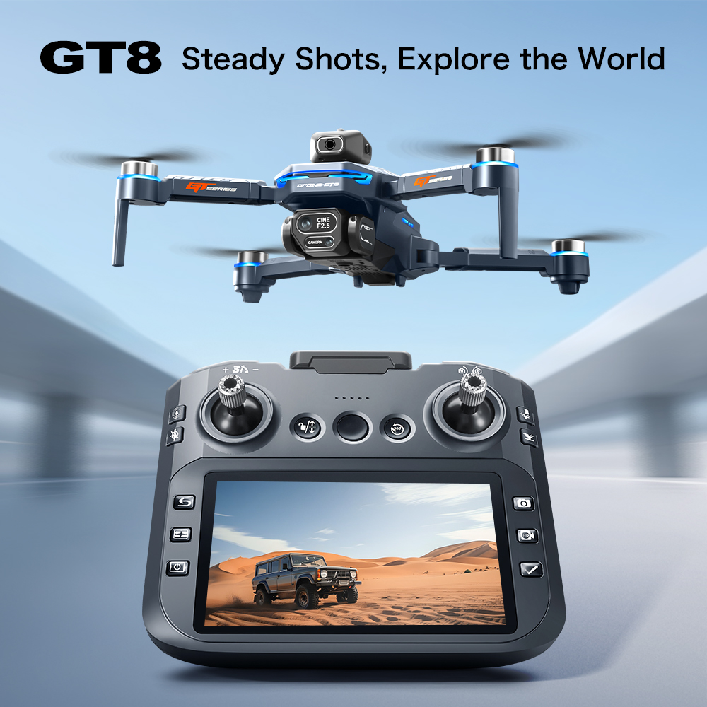 โดรนบินหลบหลีกสิ่งกีดขวาง GT8  - Drone Battery Charger บทวิจารณ์และราคา